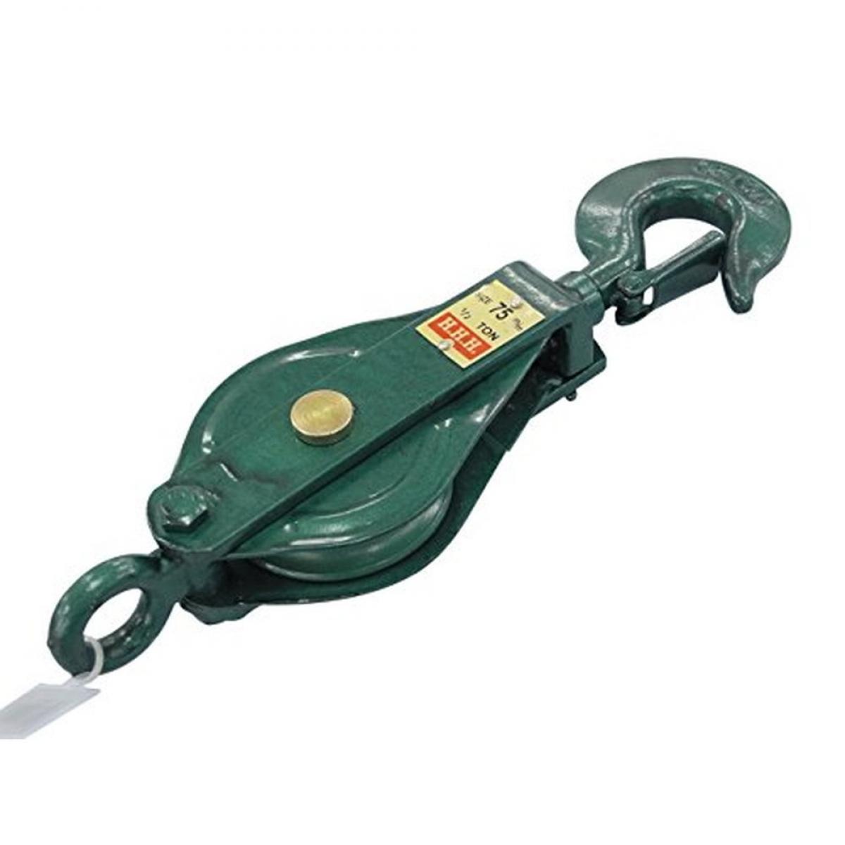 スリーエッチ 強力型滑車 一車スナッチ 75×1S