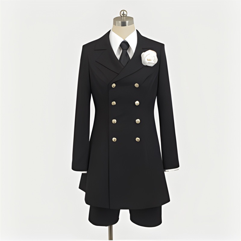 【24H時間限定特壳】黒執事2cos服シャルヴァンドームヘイン葬式葬式ドレスコスプレ男女アニメ衣装