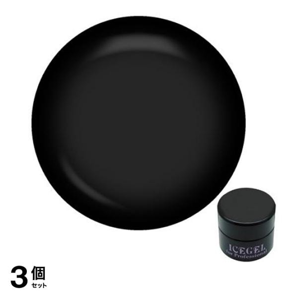 ICEGEL(アイスジェル) A BLACK ガラスジェル GG-651 ガラスブラック 3g 3個セット 5,577円