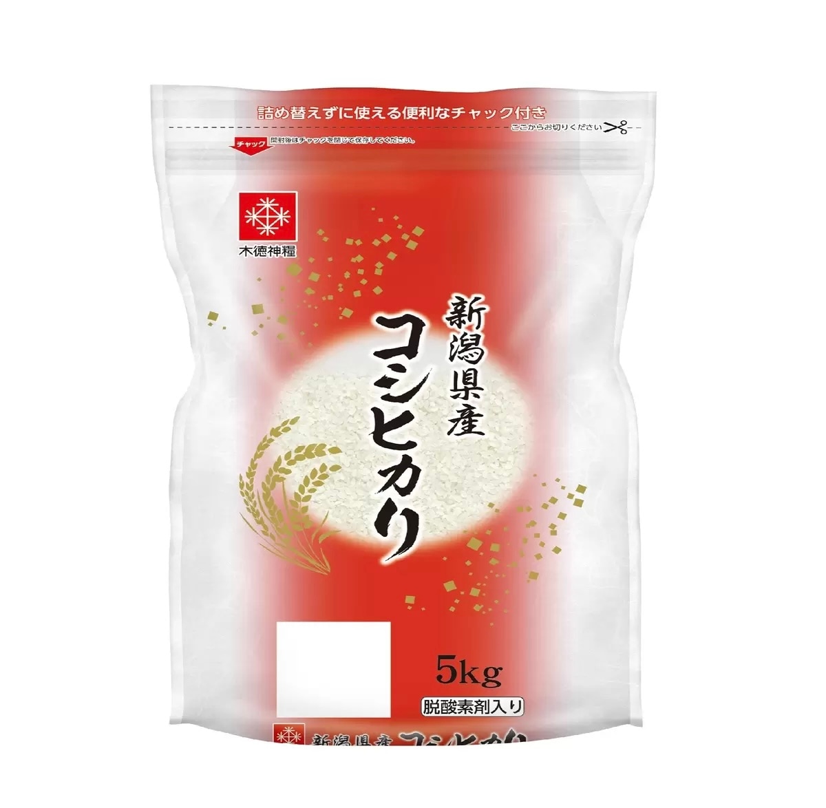 長鮮度米 新潟県産 コシヒカリ 5kg