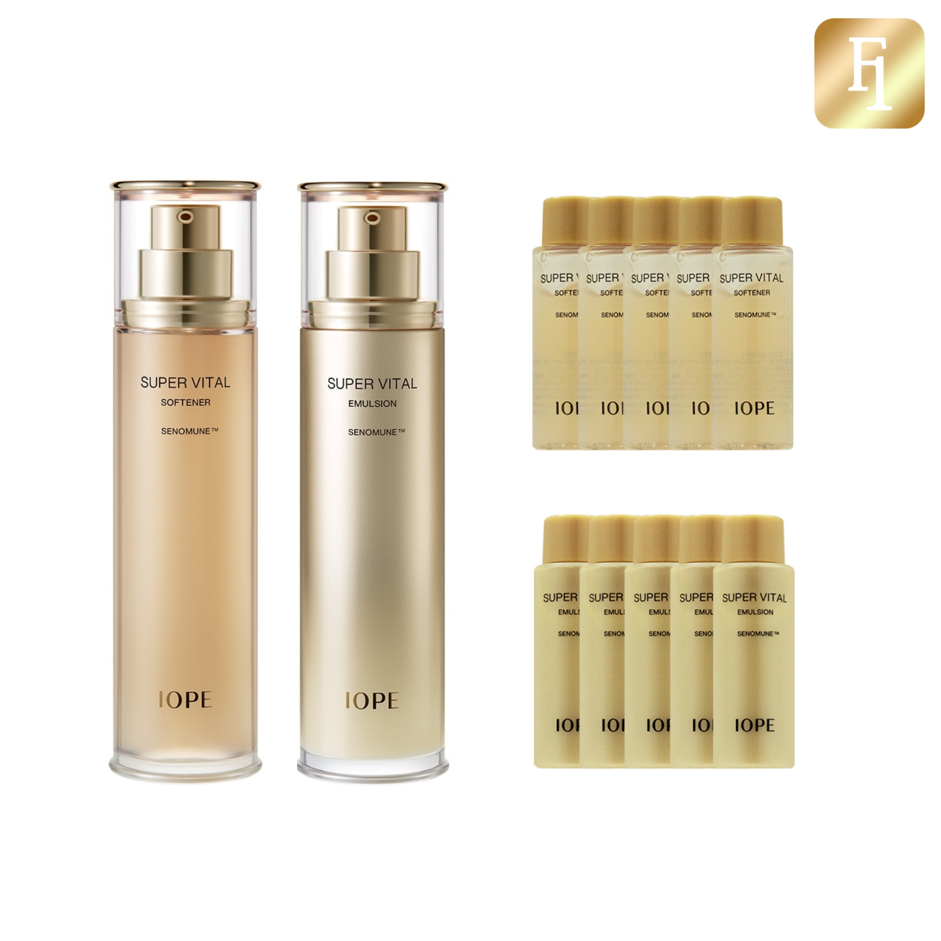 スーパーバイタル ソフナー/エマルジョン150ml + サンプル18mlx10個 / スキンケア