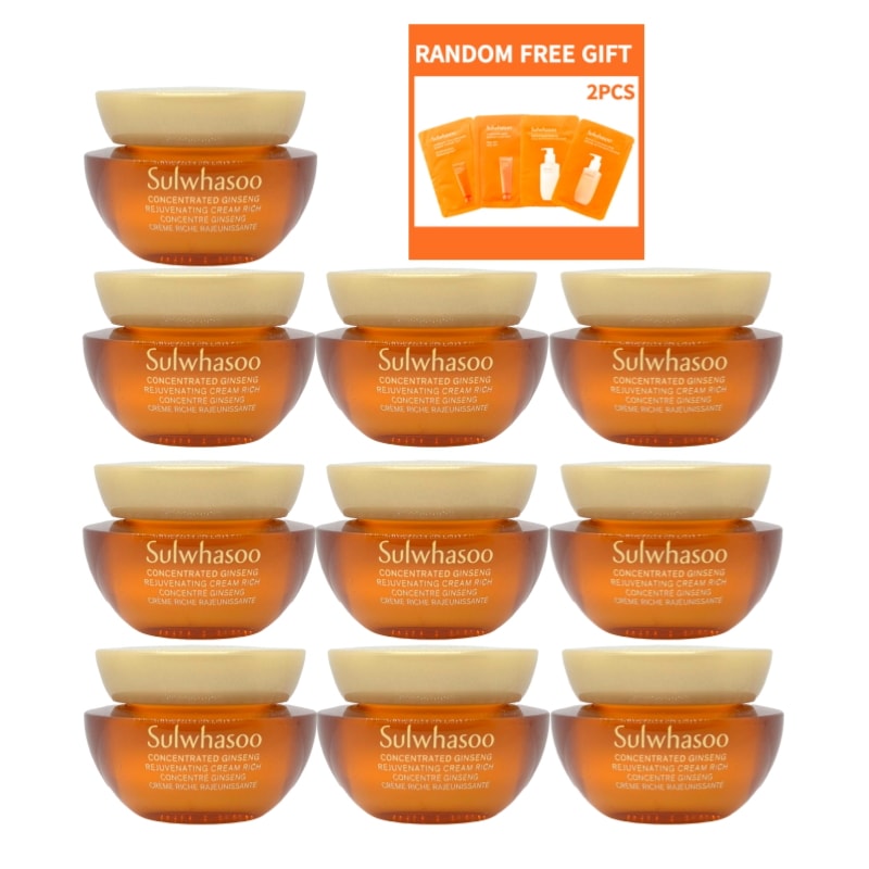 Qoo10] 雪花秀 滋陰生 クリーム 5ml*10個+サンプ : スキンケア