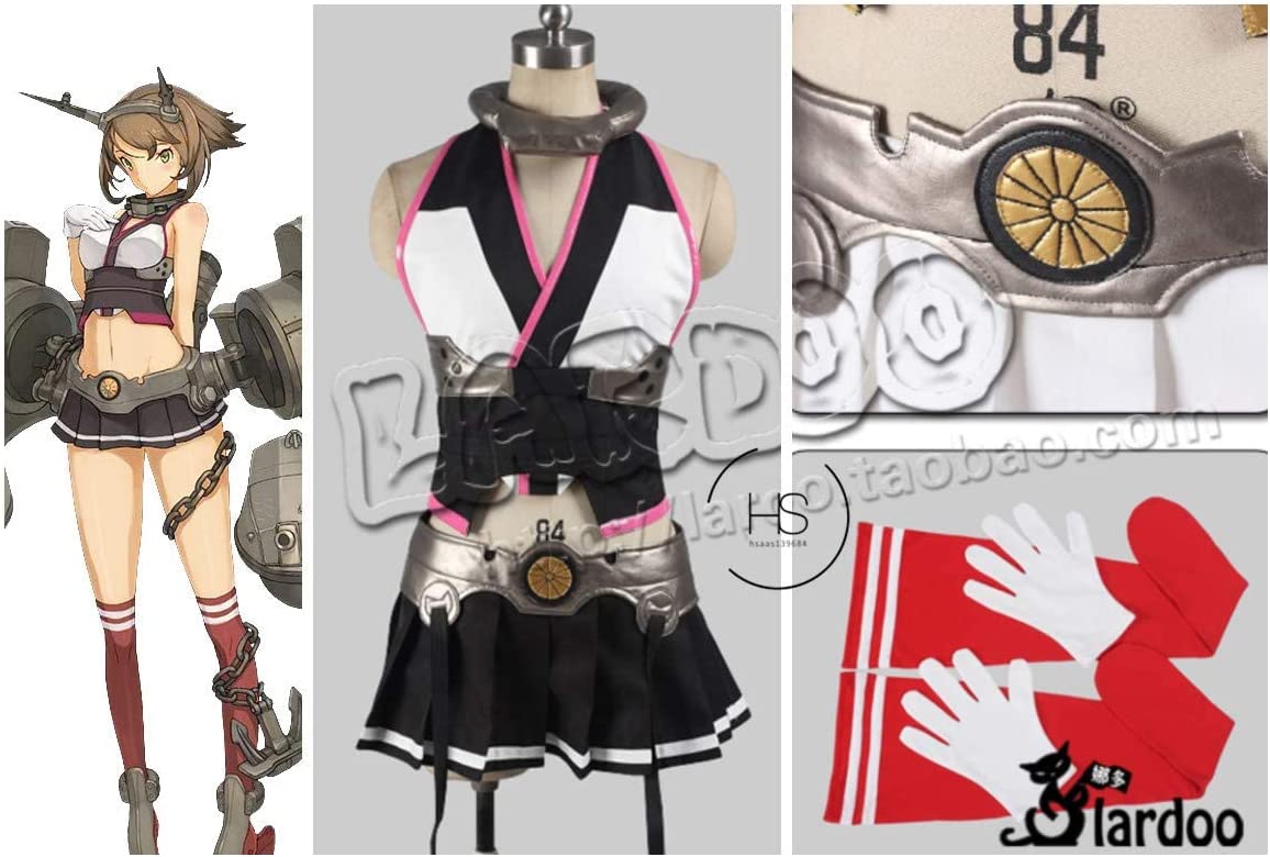カンタイコレクション-艦隊これくしょん-風（むつ）コスプレ衣服
