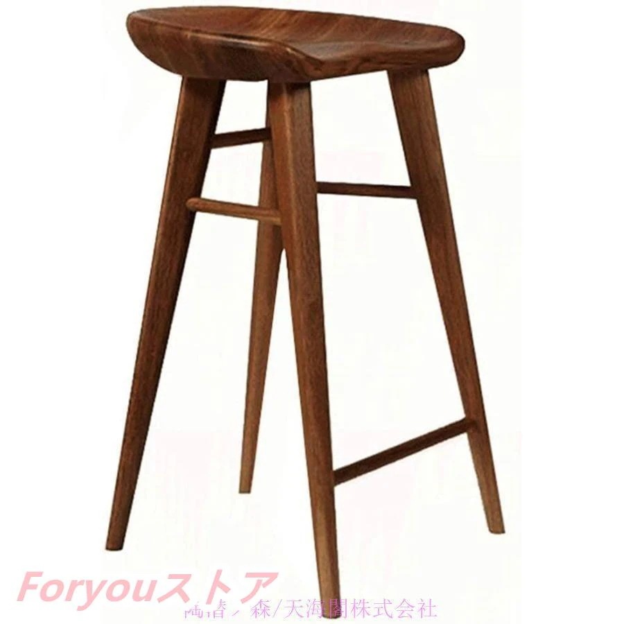 【即纳】激安販売！木製スツール バーチェア ハイチェア，55cm 65cm 75cmスツール 人間工学に基づいたデザイン キッチン ブレックファースト スツール バー カウンター ベアリング