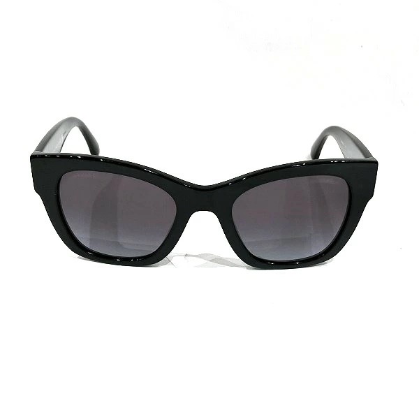 シャネル ココマーク スクエア シェイプ アイウェア 5478-A サングラス 【中古】