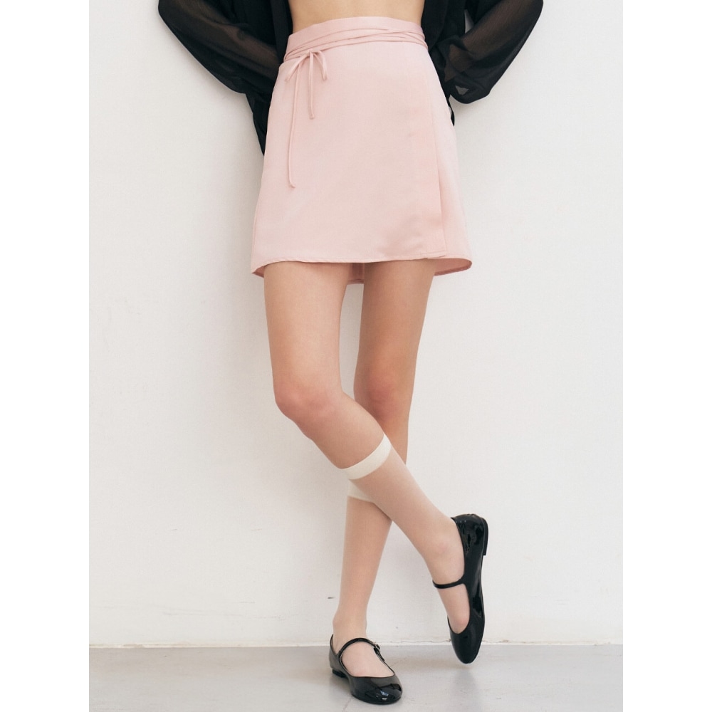 シティブリーズサテンミニスカートピンク 10,181円