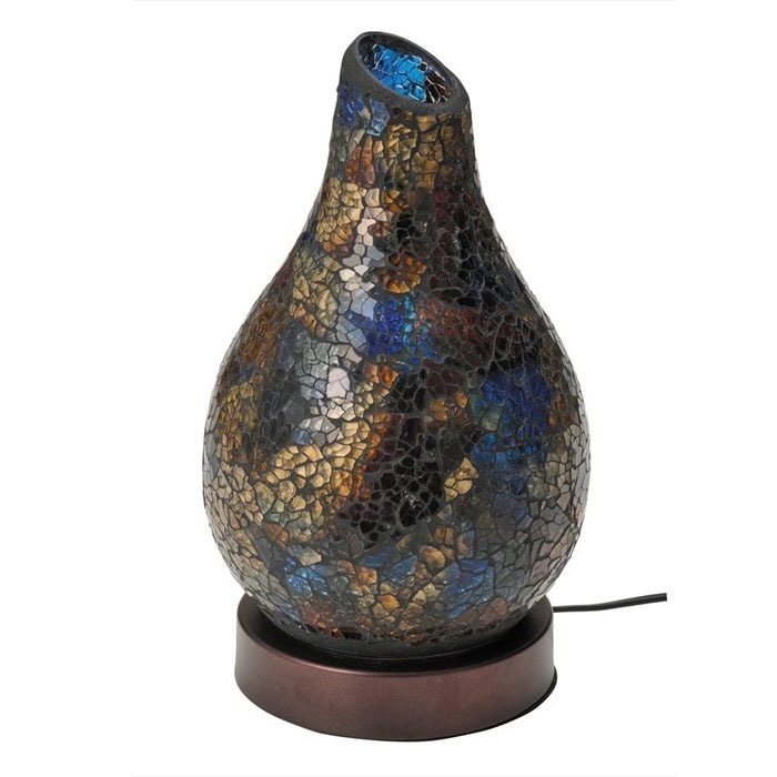 モザイクランプ ガラクシ LEDテーブルライト I-21196