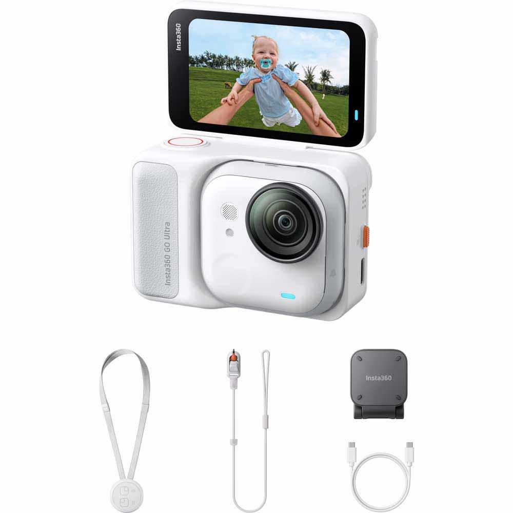 Insta360 CINSABEA-GOULTRA01 アクションカメラ「Insta360 GO Ultra」スタンダードバンドル（アーティックホワイト） CINSABEAGOULTRA01