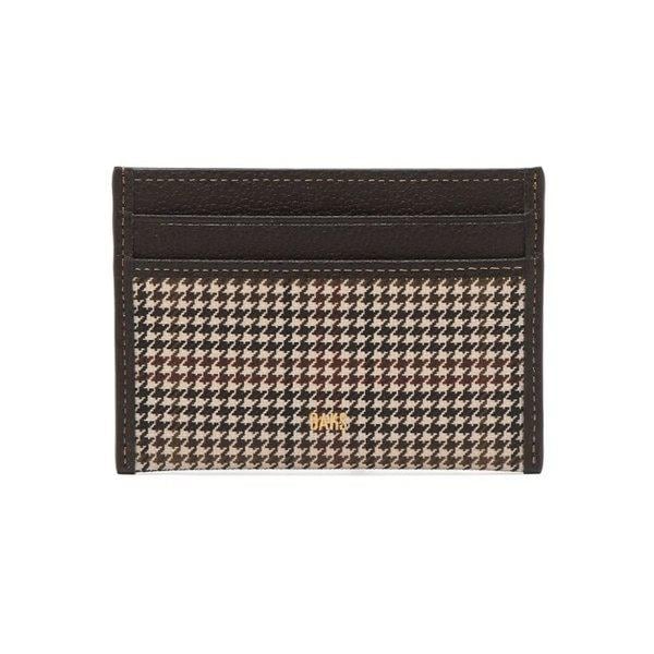 AK水原店 ハンドバッグ ブラウン チェック配色 カード財布 DBHO6E722