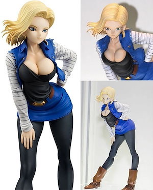 ドラゴンボールガールズシリーズ 人造人間18号 ジェネレーション1 ベントオーバードールフィギュアモデル