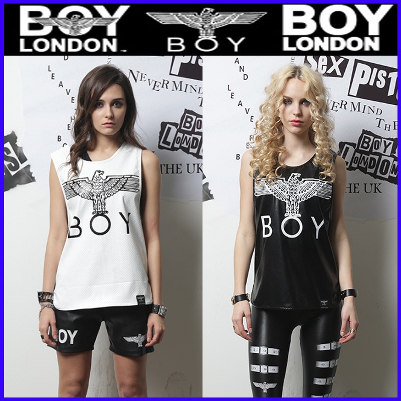 BOY LONDON(ボーイロンドン)BOYLONDON/正規品/セレブ愛用/少女時代bigbang/ G-DRAGON/K-POP/女性用トップス/レディスベスト/Tシャツ/SLEEVE LESS/B52TS44F89/B52TS44F80