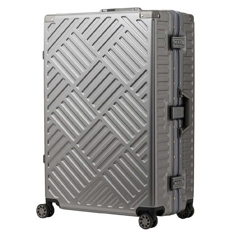レジェンドウォーカー　LEGEND WALKER スーツケース DECK フレームタイプ Lサイズ 宿泊目安：1週間以上 [TSAロック搭載 / 100L] ガンメタ　5510-70GM