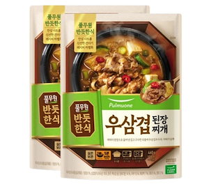 牛肉入り味噌チゲ 460g X 2個/韓国風味噌チゲ/手軽料理 キャンプ 旅行