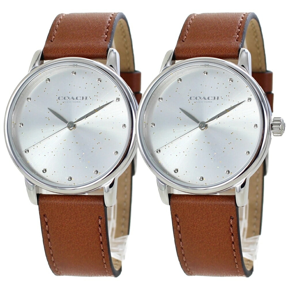 お揃い カップル 大人 コーチ ペアウォッチ 腕時計 手表 ペアギフト レザー時計 ペア プレゼント 夫婦 両親 両親贈呈品 結婚式 結婚記念日 ブランド ポイント消化