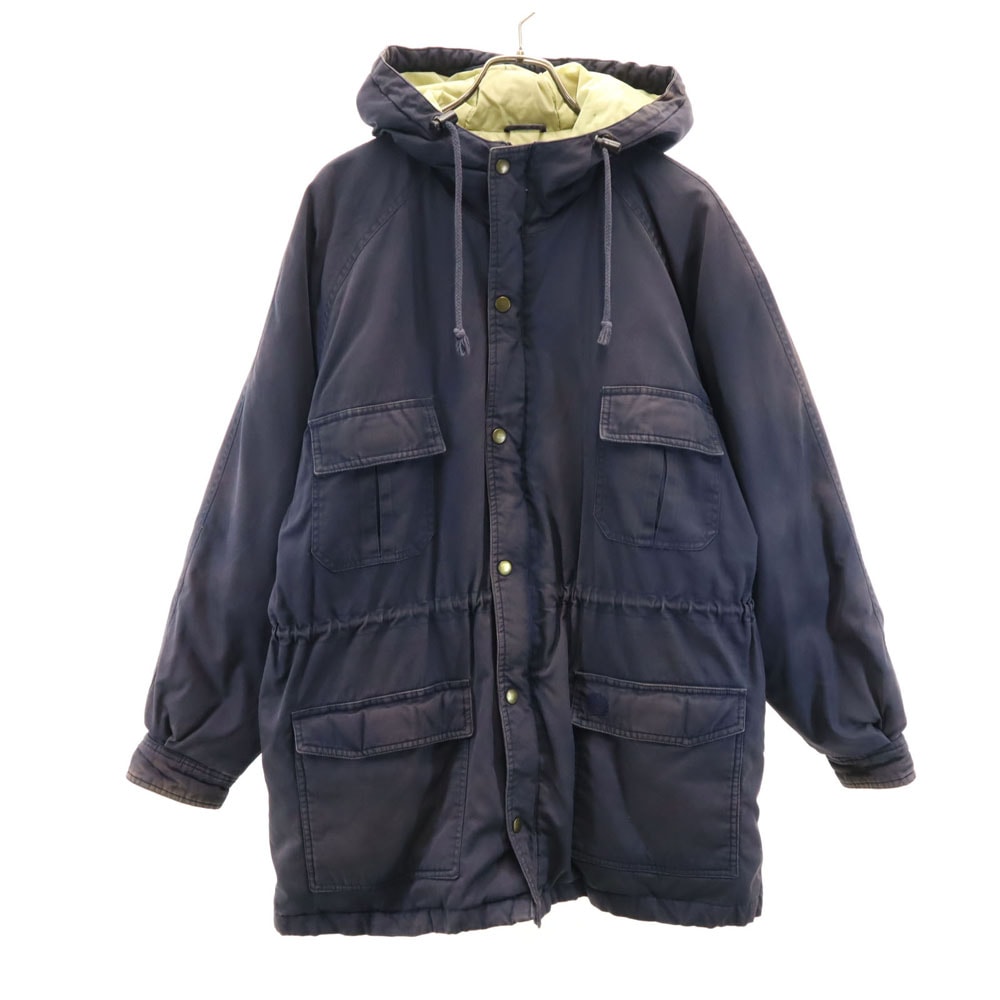 マウンテンパーカー M ネイビー 中綿ダウン メンズ