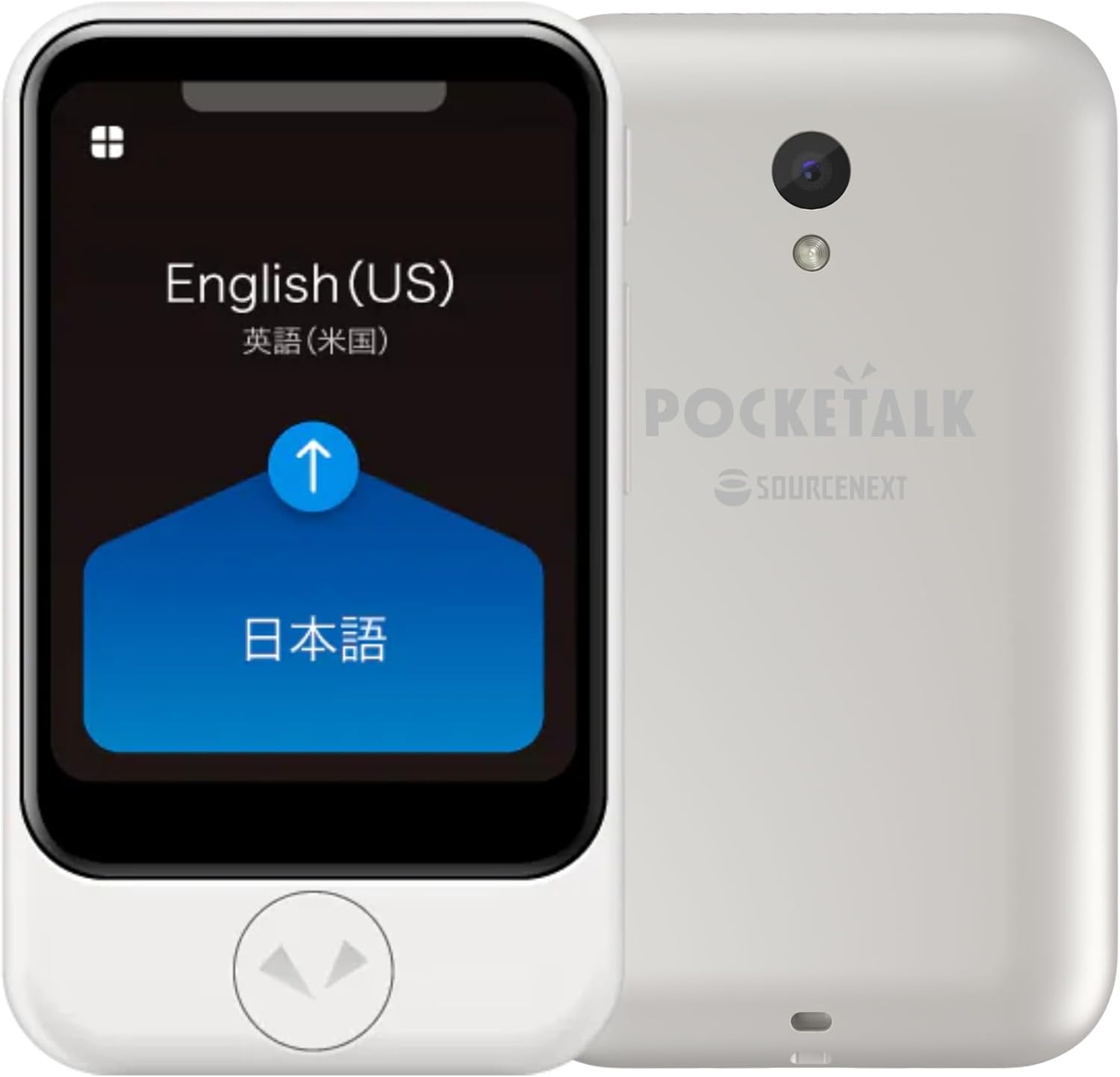 POCKETALK S ポケトーク 翻訳機 グローバル通信（2年） ホワイト 海外旅行 便利グッズ 12,184円