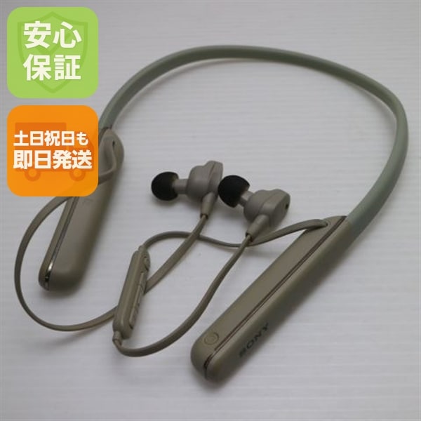 美品 WI-1000XM2 プラチナシルバー ワイヤレスヘッドセット SONY 131
