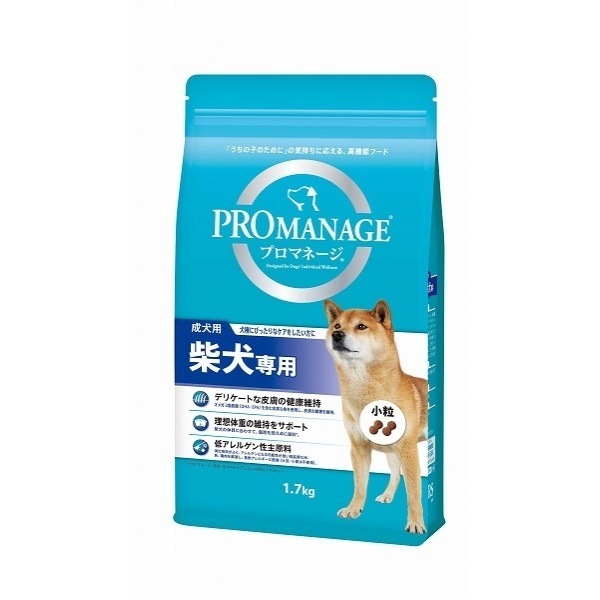 （まとめ買い）プロマネージ 犬種別 成犬用 柴犬専用 1.7kg ドッグフード [x3]