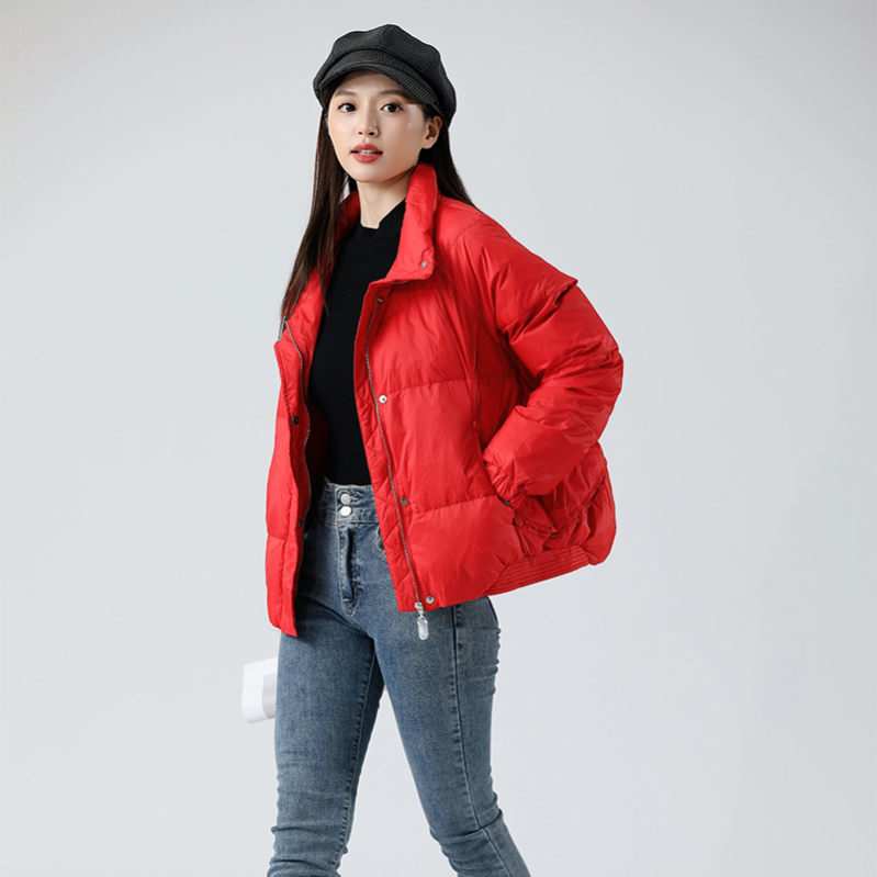 ダウンジャケット レディース ショート きれいめ 大きいサイズ ダウンコート ショート アウター レディース ショート丈 秋冬 20代 30代 40代 50代 60代 厚手 防寒服 アウトドア コート