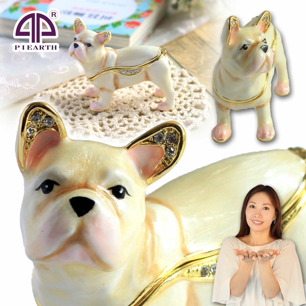 【正規品】 フレンチブルドッグ 犬 ジュエリー ボックス 宝石箱 東京銀座PICALS 12-3692