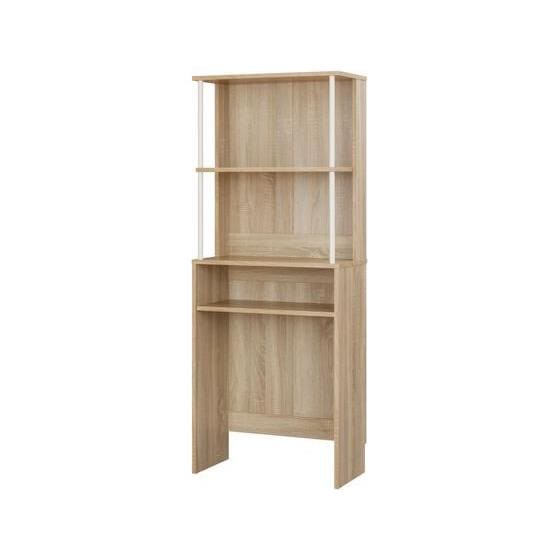 ゴミ箱上ラック ライトナチュラル／ホワイト アイリスオーヤマ GUR-595H