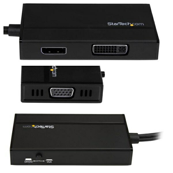 正式的 HDMI 3イン1 HDMI接続トラベルA/Vアダプタ [HD2DPVGADVI