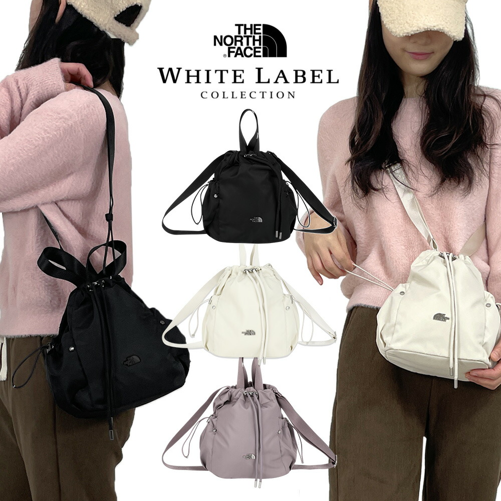 BONNEY BUCKET BAG MINI WHITE LABEL 韓国正規品 BLACK NN2PR65