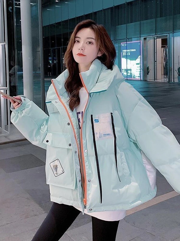 冬アウター 2023 冬 新作 ショット丈 ゆったり 着痩せ ダウンジャケット ニッチデザイン 厚手 快適性 コート ムートンファッション