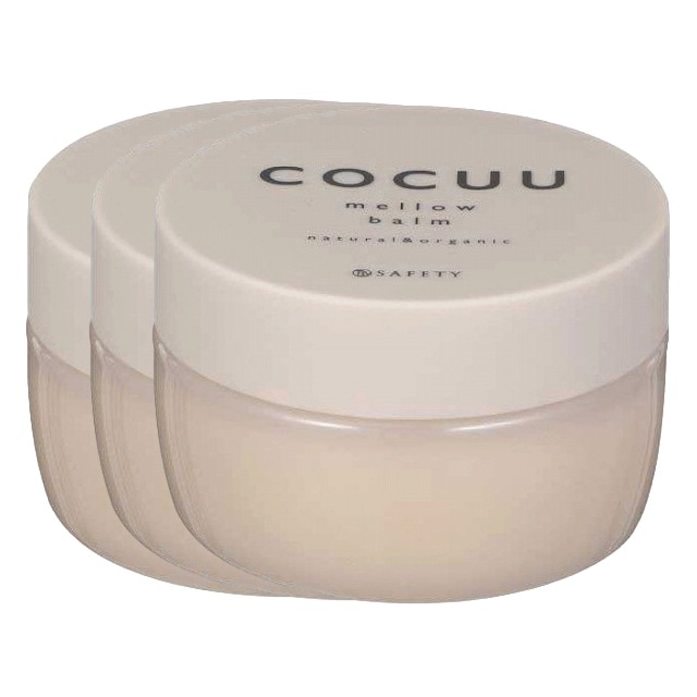 [国内正規品]セフティ COCUU メロウバーム お得な3個セット 50ｇ x 3 safety ヘアワックス・クリーム