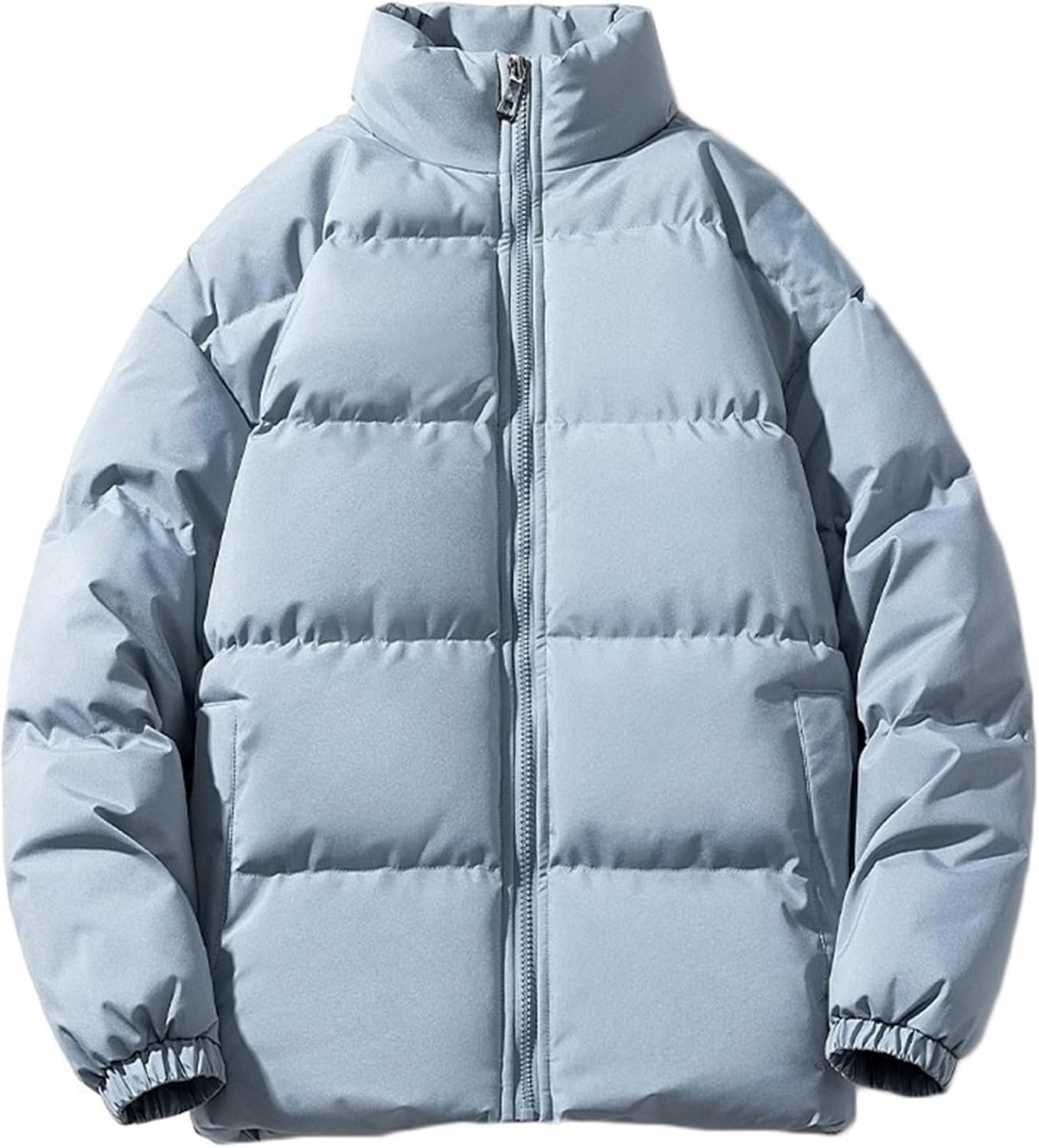 暖かい服 中綿入り 保温ジャケット メンズ ダウンコート 防風トップス 暖かい ボリューム厚手 ジップアップ ハイネック アウター 普段着 通勤通学 防風トップス ブルゾン おおきいサイズ 8,279円