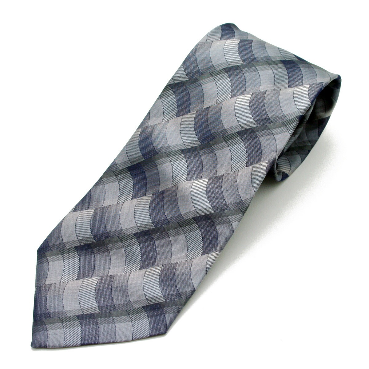 YSL メンズ ネクタイ ブルー系 011