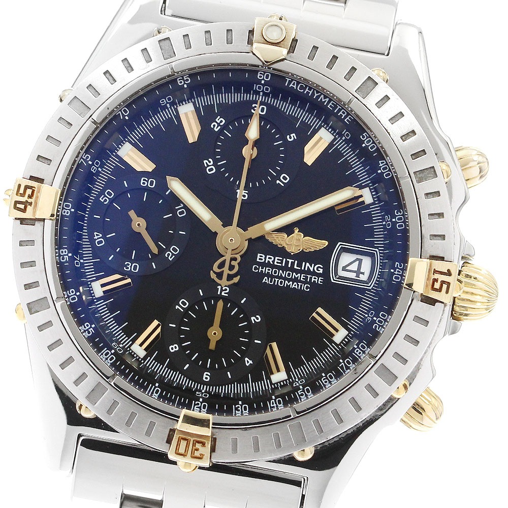ブライトリング BREITLING B13352 クロノマット ビコロ デイト 自動巻き メンズ 良品 _900718【中古】