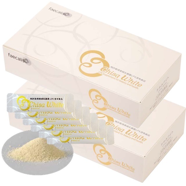 チサホワイト 30g(1g30包)2箱セット LFK（FK-23菌抽出物）乳酸菌 8,791円