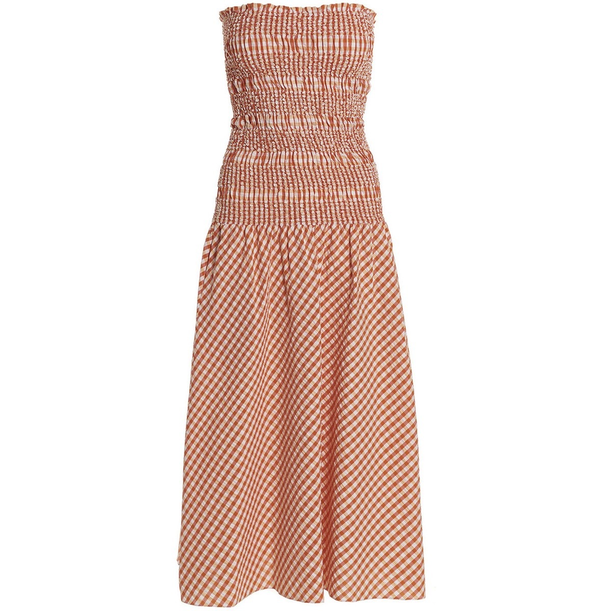 FD52RO1079LN17 オレンジ 春夏2023 ドレス レディース ju