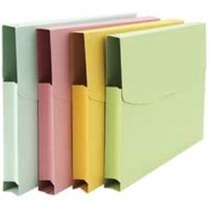 （業務用10セット）ジョインテックス 紙製ケースファイルA4 3個入 緑 D072J-GR 10セット