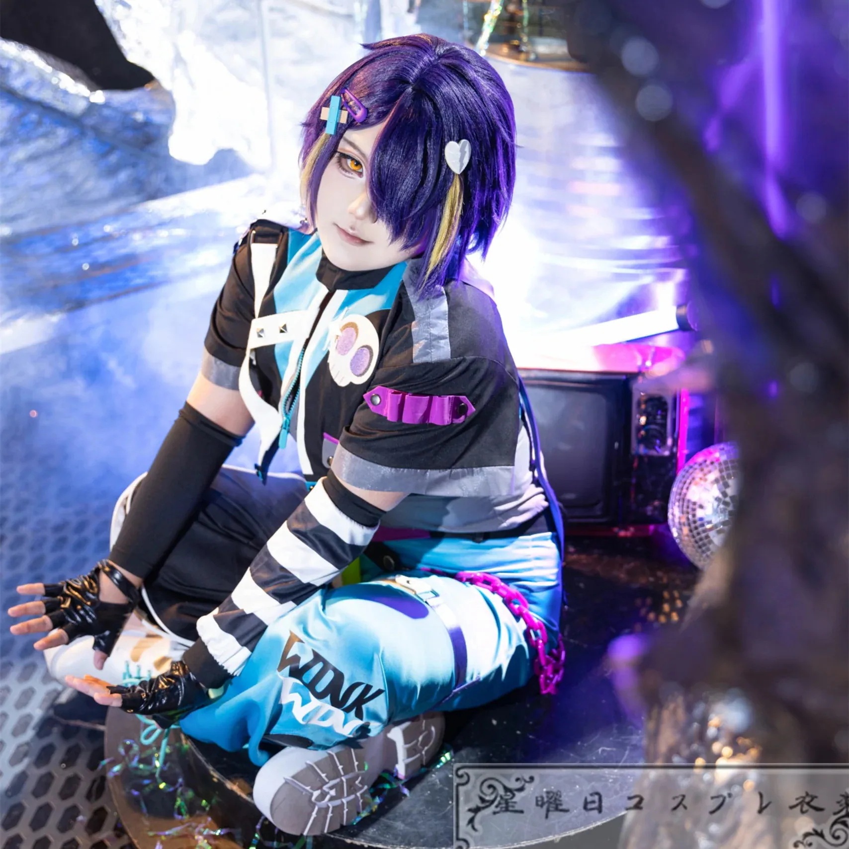 475あんスタ クロススカウト・ウィンクキラー Jumping 仙石忍 伏見弓弦 紫之創 コスプレ衣装 コスチューム