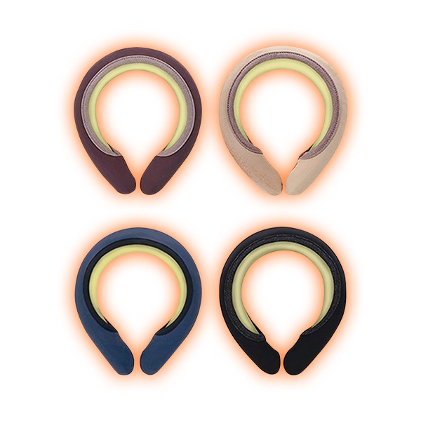 温熱ネックバンド 電子レンジ式 暖かい 最大約1時間維持 カバー付き 5層構造 温熱ネックリング ネックバンド 首掛け 冬対策 アウトドア キャンプ 節電 防災 避難 プレゼント PCM 宅急便