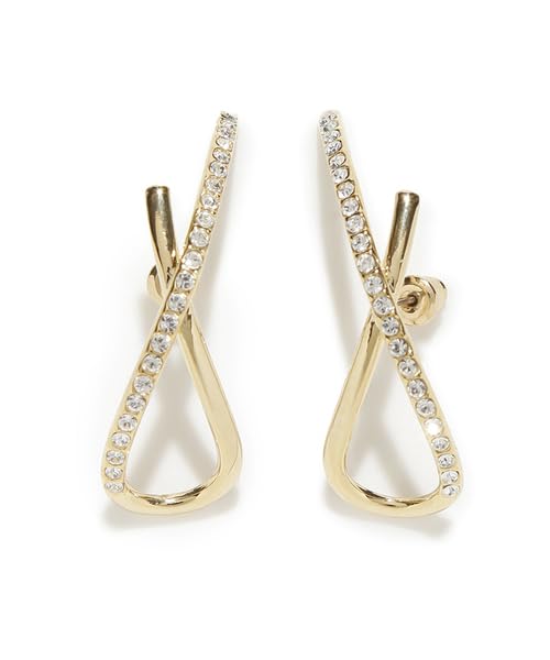 アシメクロスピアス FWGA254326 GLD F