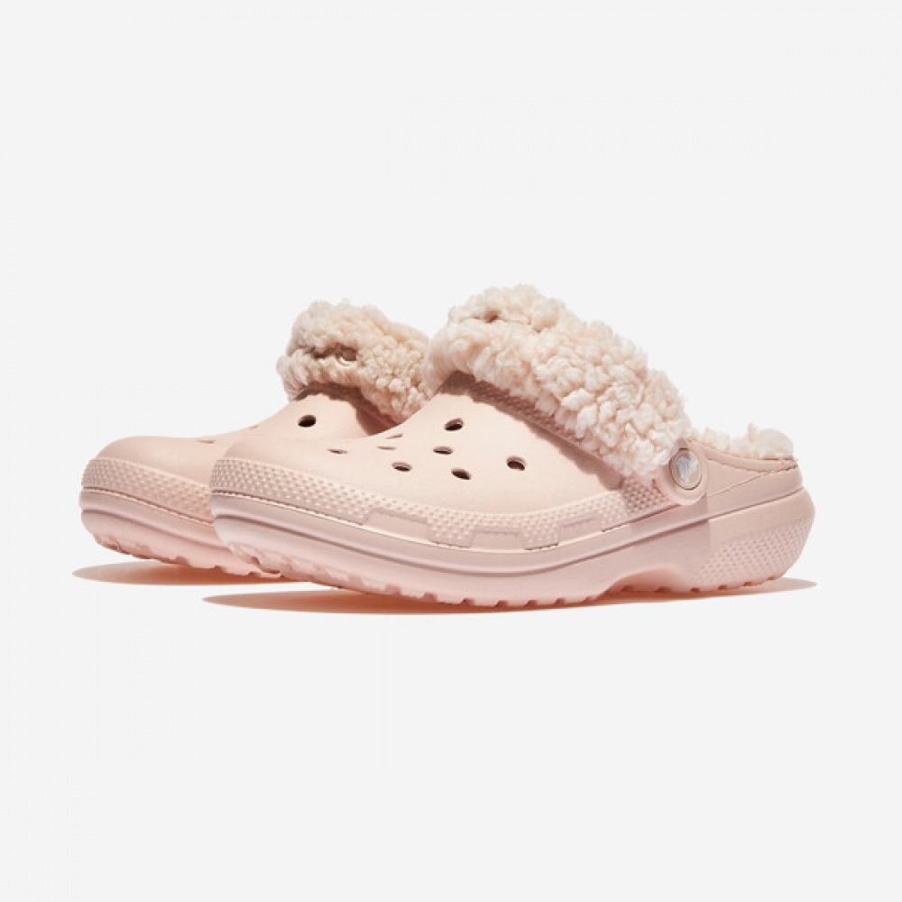 クロックス クラシック フリース ラインド クロッグ CRS211396