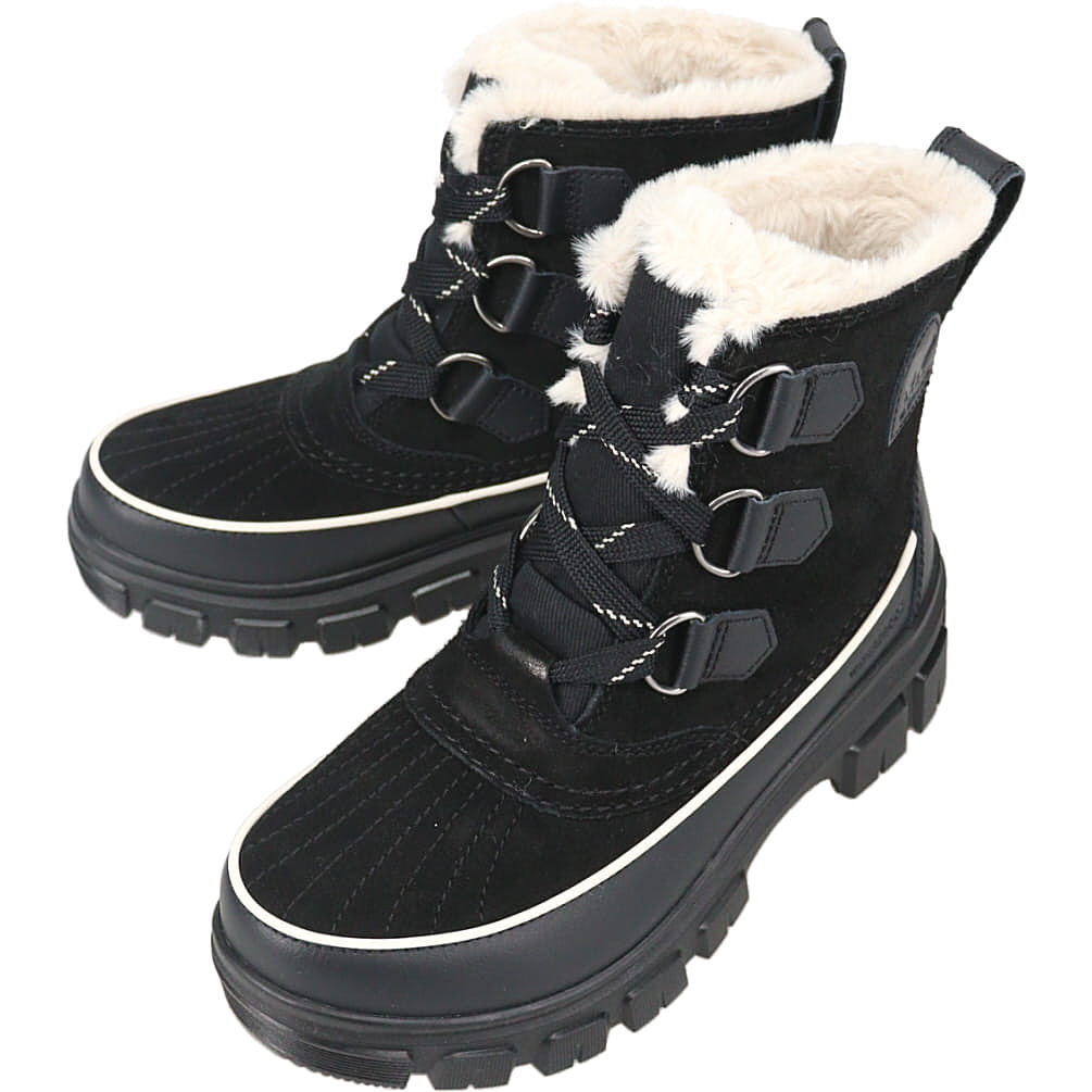 正規品 ブーツ ティボリ5 ウォータープルーフ TIVOLI5 WP ブラック/フォーン NL5113 010