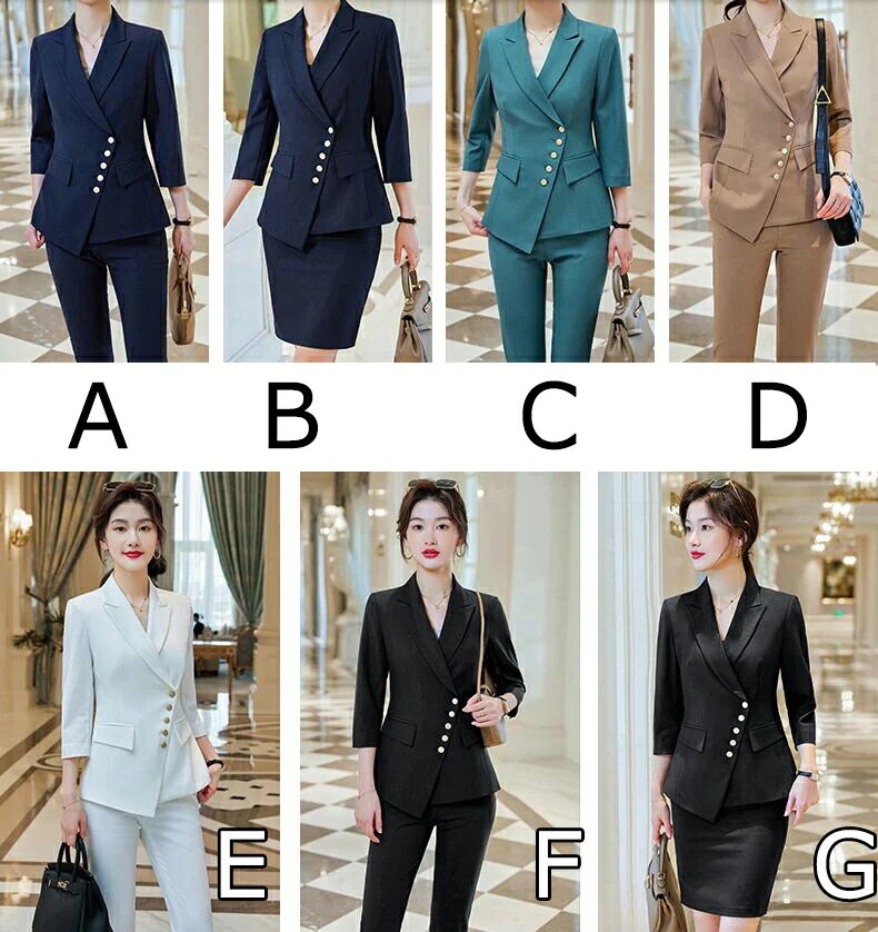 超人気 大 上品 2点セット パンツスーツ 上下セット 7種類選択可 無地 スカートスーツ ジャケット＋スカート /パンツ ビジネス 20代30代40代 通勤 OL 着痩せ フォーマル 結婚式 二