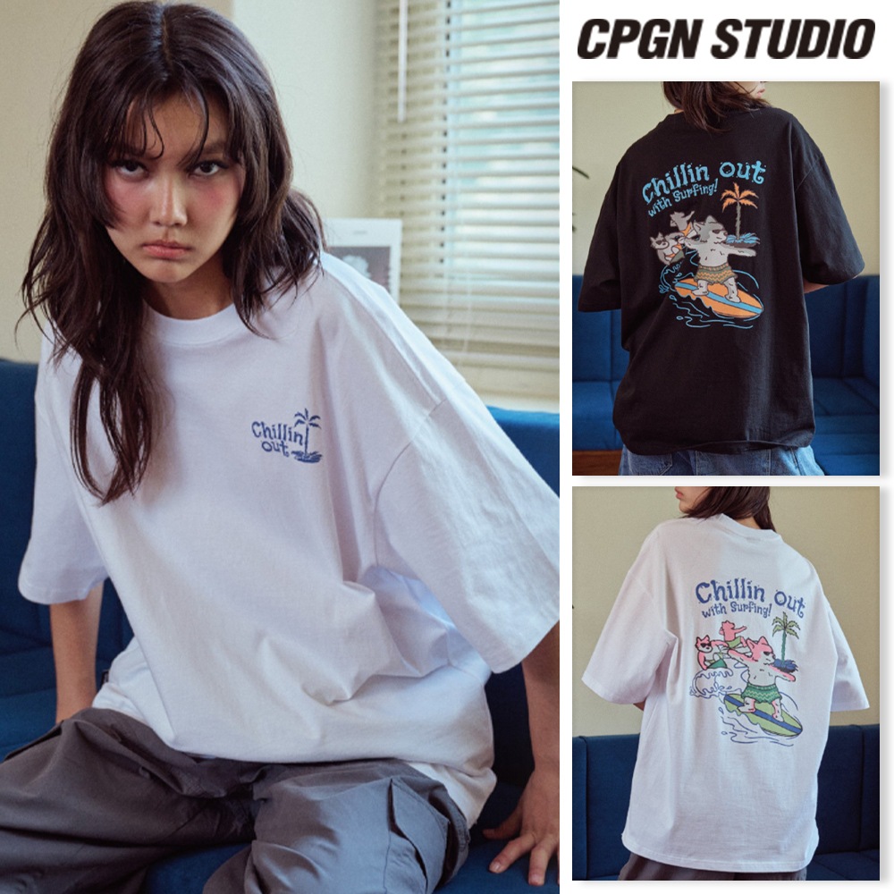 【CPGN STUDIO】 Chillin Surf Short Sleeve Tee