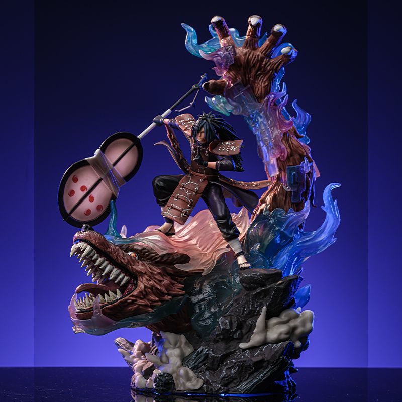 火影忍者gk最強の戦い威装九尾須佐能宇智波斑フィギュア置物