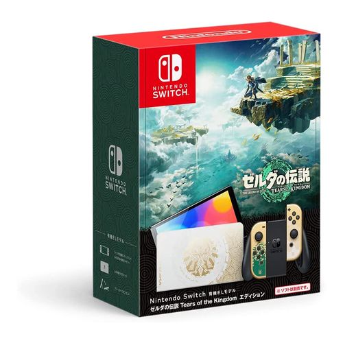 【新品 箱不良シュリンク破れ品】Nintendo Switch (有機ELモデル)ゼルダの伝説 ティアーズ オブ ザ キングダムエディション