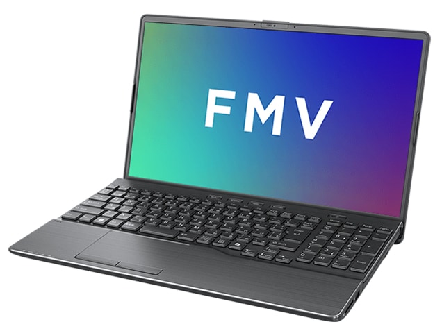 【新品】富士通 FMV Note A WA1-K2 FMVWK2A155_KC_L ブライトブラック] Ryzen 5/16GBメモリ/SSD 512GB/Office搭載モデル