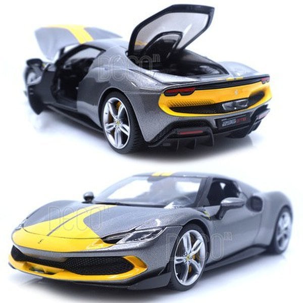 11 8296 GTB アセトフィオラノ シルバー ミニカー.ブラゴ