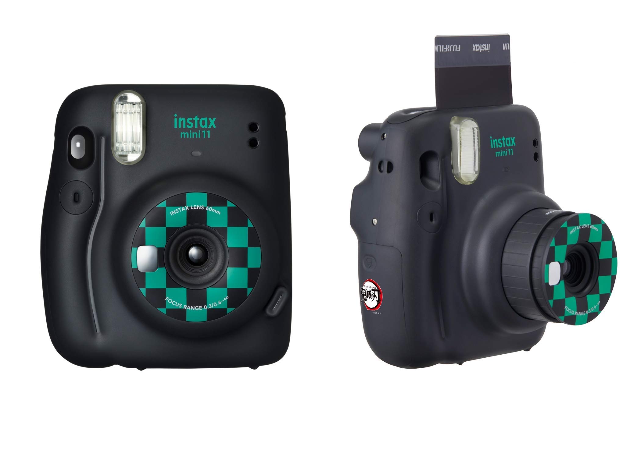富士フイルム(FUJIFILM) インスタントカメラ チェキ instax mini 11 鬼滅の刃BOX 竈門炭治郎モデル INS MINI 11 KIMETSU GRAY