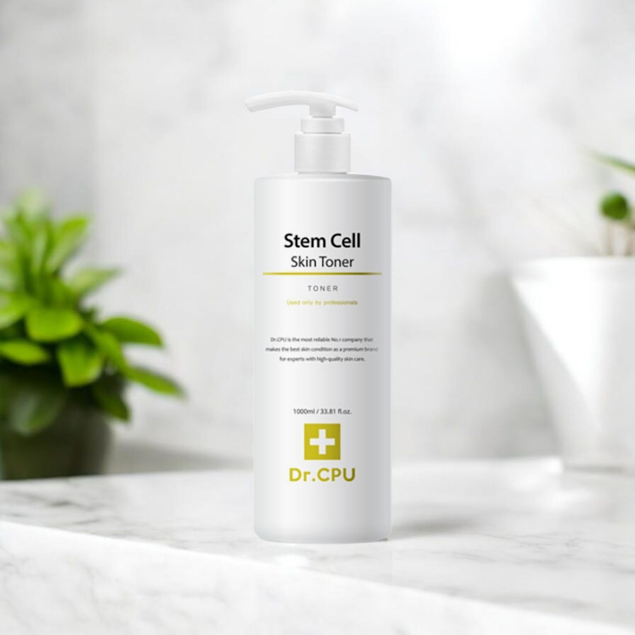 Stem Cell Skin Toner 1000ml, 植物性肌活力Toner 大容量