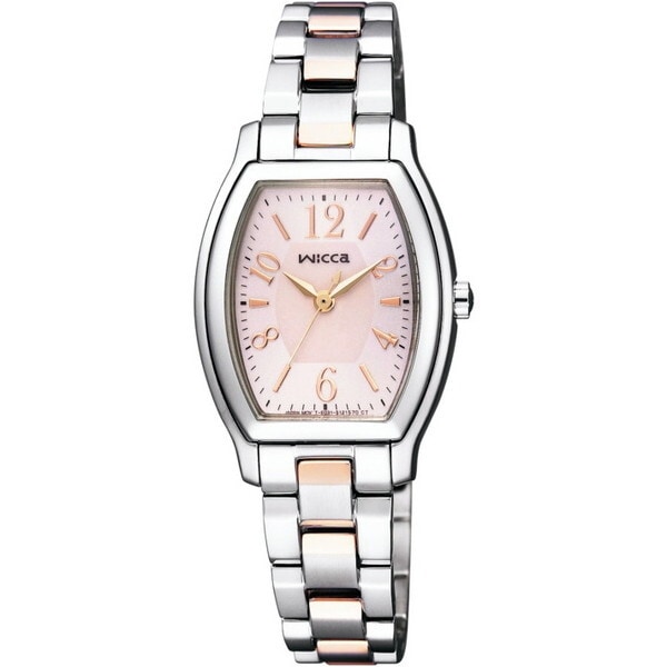 KH8-730-93 wicca (ウィッカ) ソーラーテック腕時計 (レディースウォッチ)