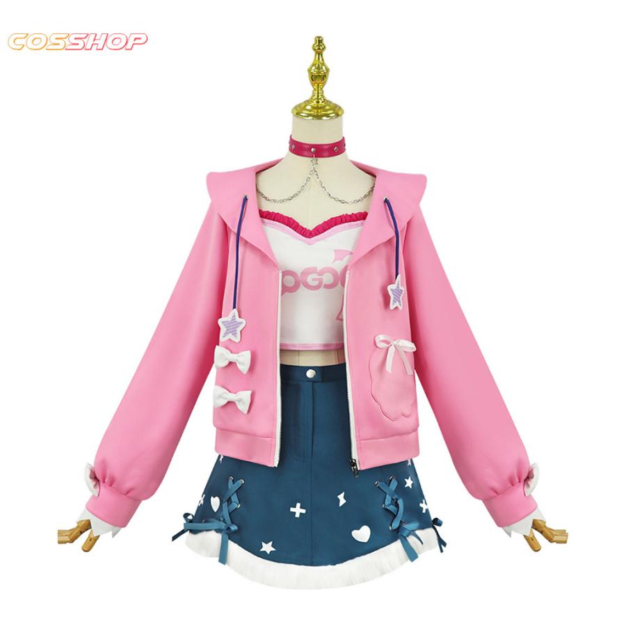 hololive ホロライブ VTuber Abyssgard アビスガード フワワ Fuwawa モココ Mococo 風　コスプレ衣装 尻尾　cosplay 仮装 二次会 イベント パーティー-9
